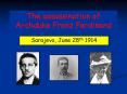 The assassination of Archduke Franz Ferdinand PowerPoint PPT Presentation