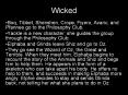 Wicked PowerPoint PPT Presentation