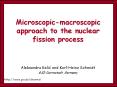 Microscopic-macroscopic approach to the nuclear fission process PowerPoint PPT Presentation