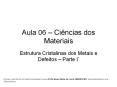 Aula 06  PowerPoint PPT Presentation