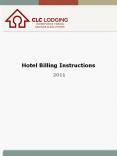 Hotel Billing Instructions PowerPoint PPT Presentation