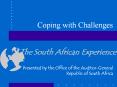 The South African Experience PowerPoint PPT Presentation