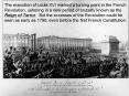 The execution of Louis XVI marked a turning point in the French Revolution, ushering in a new period of brutality known as the Reign of Terror. But the excesses of the Revolution could be seen as early as 1790, even before the first French Constitution. PowerPoint PPT Presentation