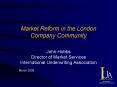 Market Reform in the London Company Community PowerPoint PPT Presentation