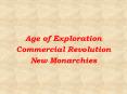 Age of Exploration PowerPoint PPT Presentation