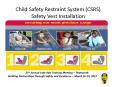 Child Safety Restraint System (CSRS) PowerPoint PPT Presentation
