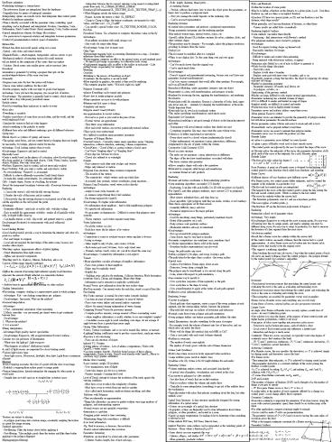 - Bolts: length, diameter, thread pitch, 