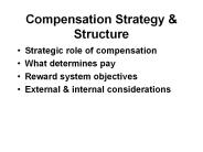 Compensation Strategy