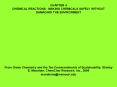 CHEMICAL REACTIONS: MAKING CHEMICALS SAFELY WITHOUT DAMAGING THE ENVIRONMENT PowerPoint PPT Presentation