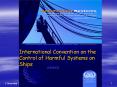 International Convention on the Control of Harmful Systems on Ships PowerPoint PPT Presentation