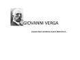 GIOVANNI VERGA PowerPoint PPT Presentation