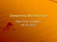 Deepening Microfinance PowerPoint PPT Presentation