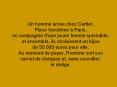 Un homme arrive chez Cartier,            Place Vend PowerPoint PPT Presentation