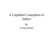 A Capitalist Conception of Justice