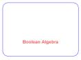 Boolean Algebra PowerPoint PPT Presentation