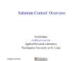 Substrate Control: Overview PowerPoint PPT Presentation
