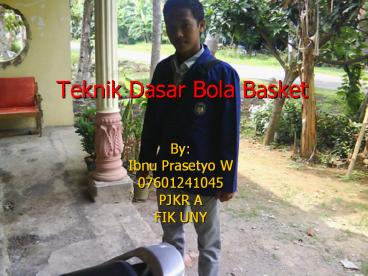 Teknik Dasar Bola Basket