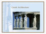 Greek Architecture