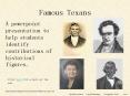 Famous Texans PowerPoint PPT Presentation