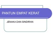 PANTUN EMPAT KERAT