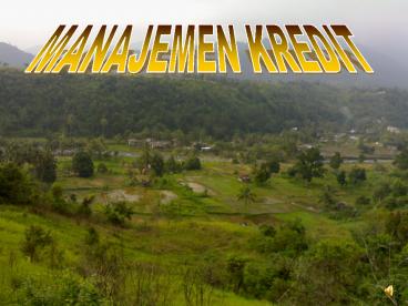 Manajemen Kredit