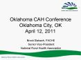 Oklahoma CAH Conference Oklahoma City, OK April 12, 2011 PowerPoint PPT Presentation