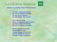 versification fran PowerPoint PPT Presentation