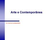 Arte e Contempor