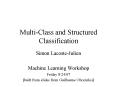 Multi-Class and Structured Classification PowerPoint PPT Presentation