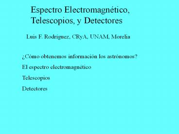 Espectro Electromagn