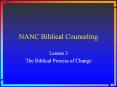NANC Biblical Counseling PowerPoint PPT Presentation