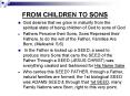 FROM CHILDREN TO SONS PowerPoint PPT Presentation