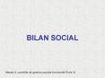 BILAN SOCIAL PowerPoint PPT Presentation