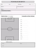FICHE BILAN DE MATCH PowerPoint PPT Presentation