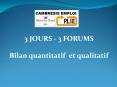 3 JOURS - 3 FORUMS   19 octobre 2010 Lutte Contre les Discriminations  PowerPoint PPT Presentation
