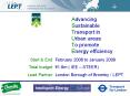 Advancing Sustainable Transport in Urban areas To promote Energy efficiency PowerPoint PPT Presentation