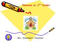 Welcome to 2nd Grade! PowerPoint PPT Presentation
