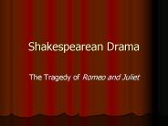 Shakespearean Drama