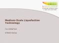 Medium-Scale Liquefaction Technology PowerPoint PPT Presentation