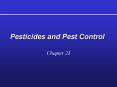 Pesticides and Pest Control PowerPoint PPT Presentation
