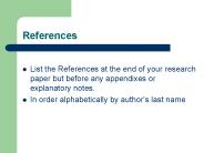 References