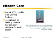 eHealth-Care