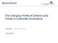 The Changing Profile of Directors and Trends in Corporate Governance PowerPoint PPT Presentation