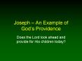 Joseph  PowerPoint PPT Presentation
