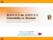 ????? security and trusted ????? vs. ????? Vulnerability vs. Structure ??????????????????? Space in the structural environment