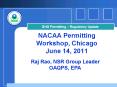 NACAA Permitting Workshop, Chicago June 14, 2011 PowerPoint PPT Presentation