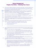 Money Management Chapter One Notes  PowerPoint PPT Presentation