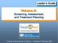 Volume A: Screening, Assessment, and Treatment Planning PowerPoint PPT Presentation