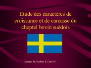 Etude des caract