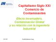 Capitalismo Siglo XXI Comercio de Contaminantes PowerPoint PPT Presentation